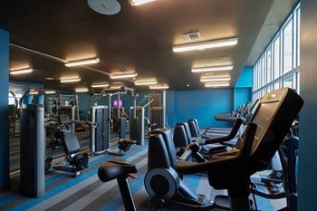Fitness/wellness center with free weights